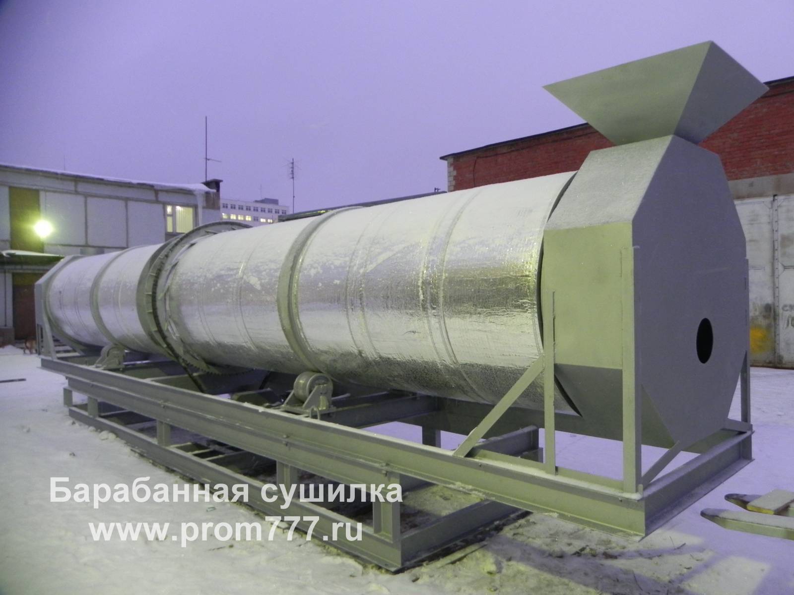 Барабанная вращающаяся печь » Фото » МЕТОЛАБ